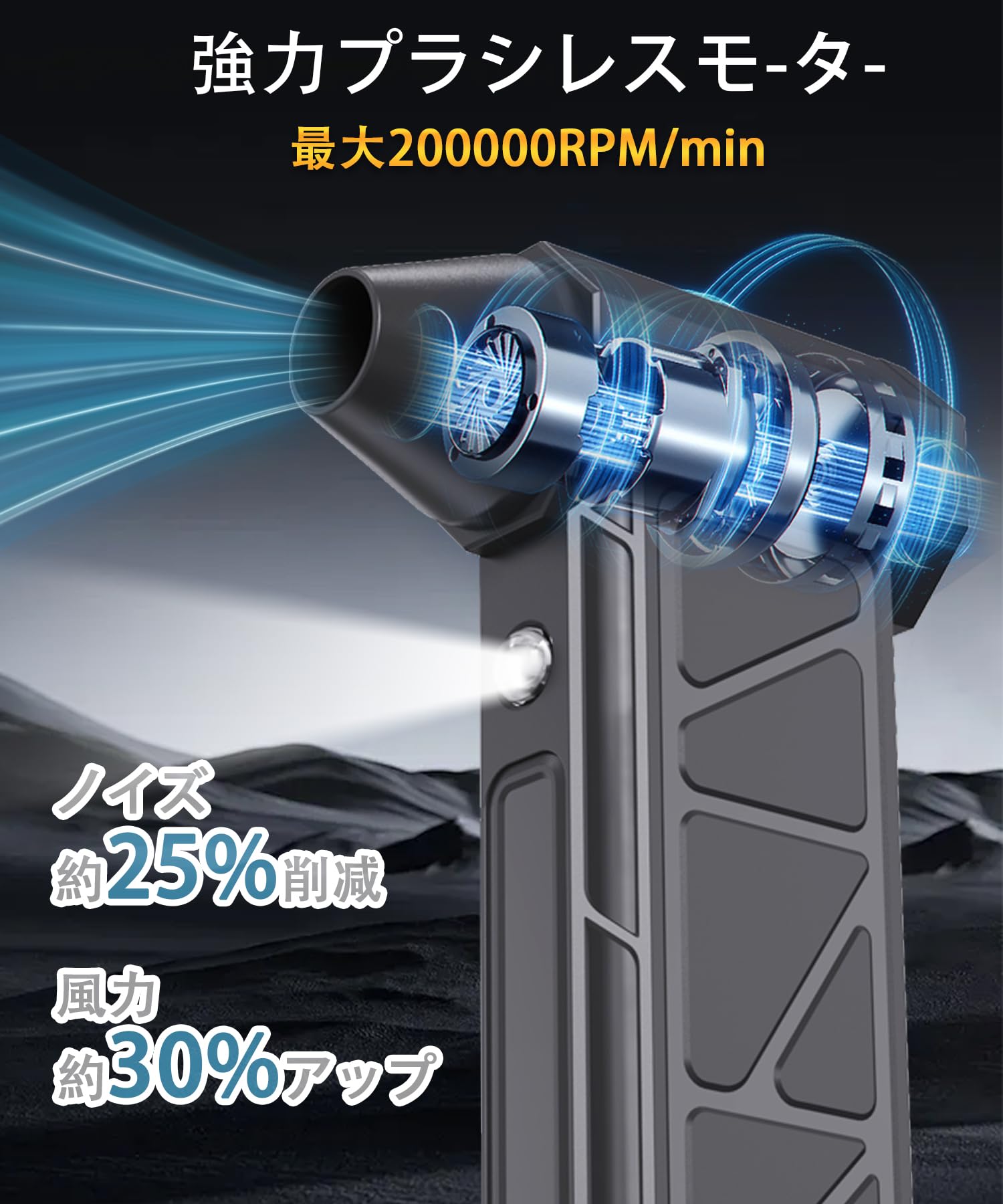 Amazon | 電動エアダスター 【2025革新モデル】エアダスター