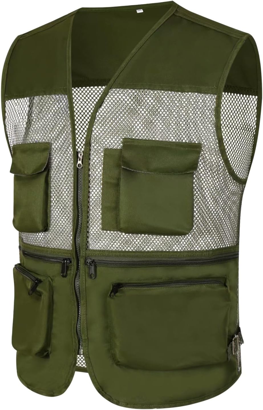 Lucrosun Women's Outdoor Lightweight Versatile Safari Hiking Fishing Vest Top (ArmyGreen-One Size) At Women's Coats Shop