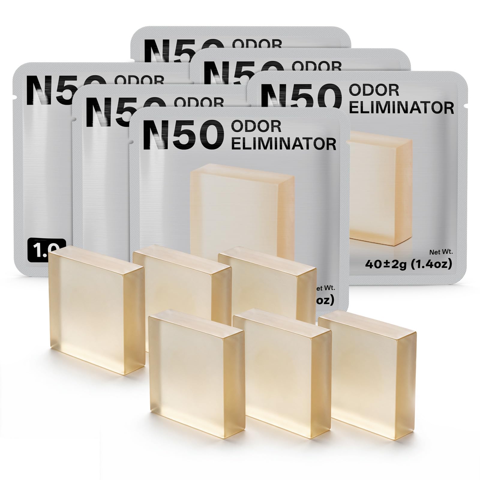 ONECUTE Odour Eliminator N50-1.0 Control, Cat Litter Deodorizer 6 Pack