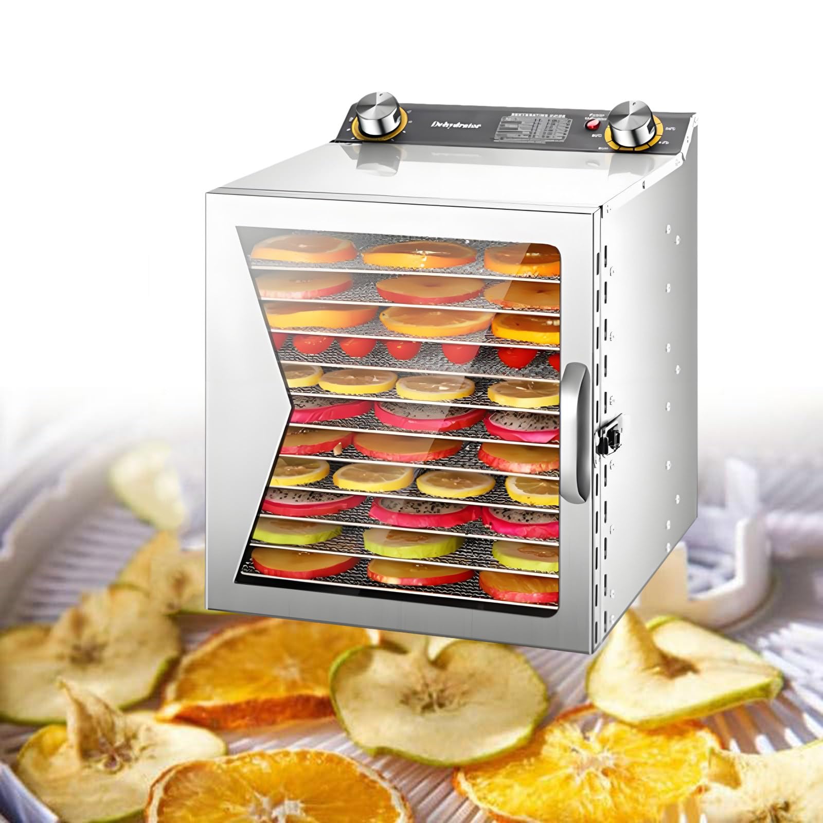 Wianqian Multicolor Food Dehydrated Dryer, Commercial Food Dehydrator 12Layer