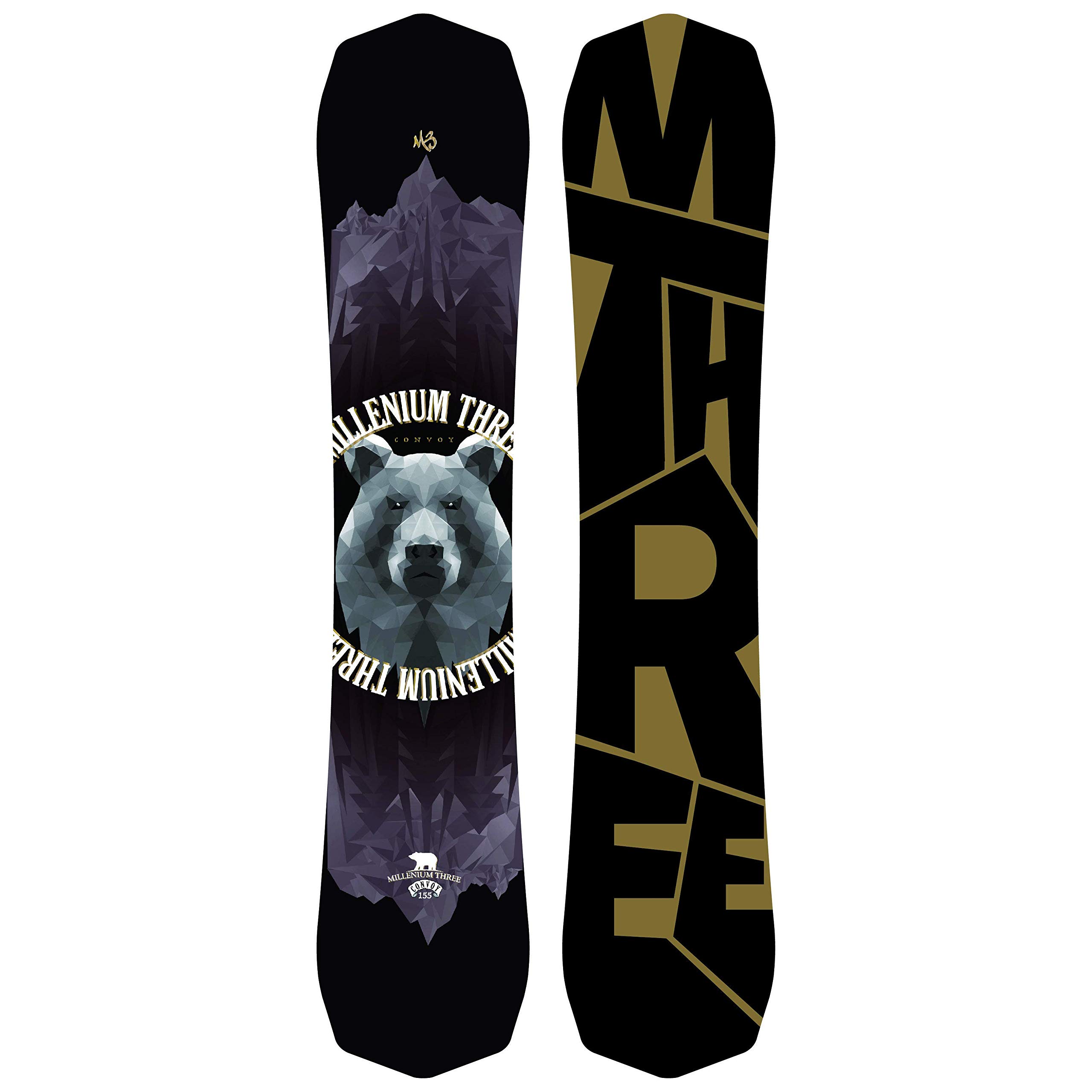 M3 MILLENIUM THREE CONVOY 2018モデル 153cm Amazon.com: M3 Convoy All Mountain Snowboard (142.0 Centimeters)