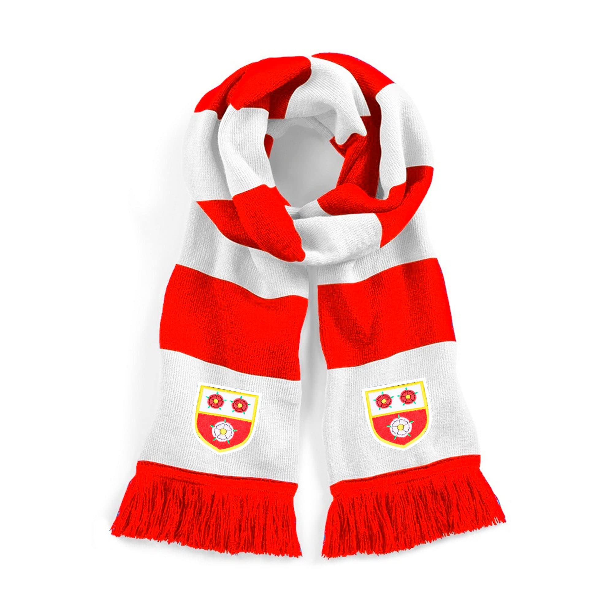 Southampton 1940s Retro Traditional Football Scarf Embroidered Logo