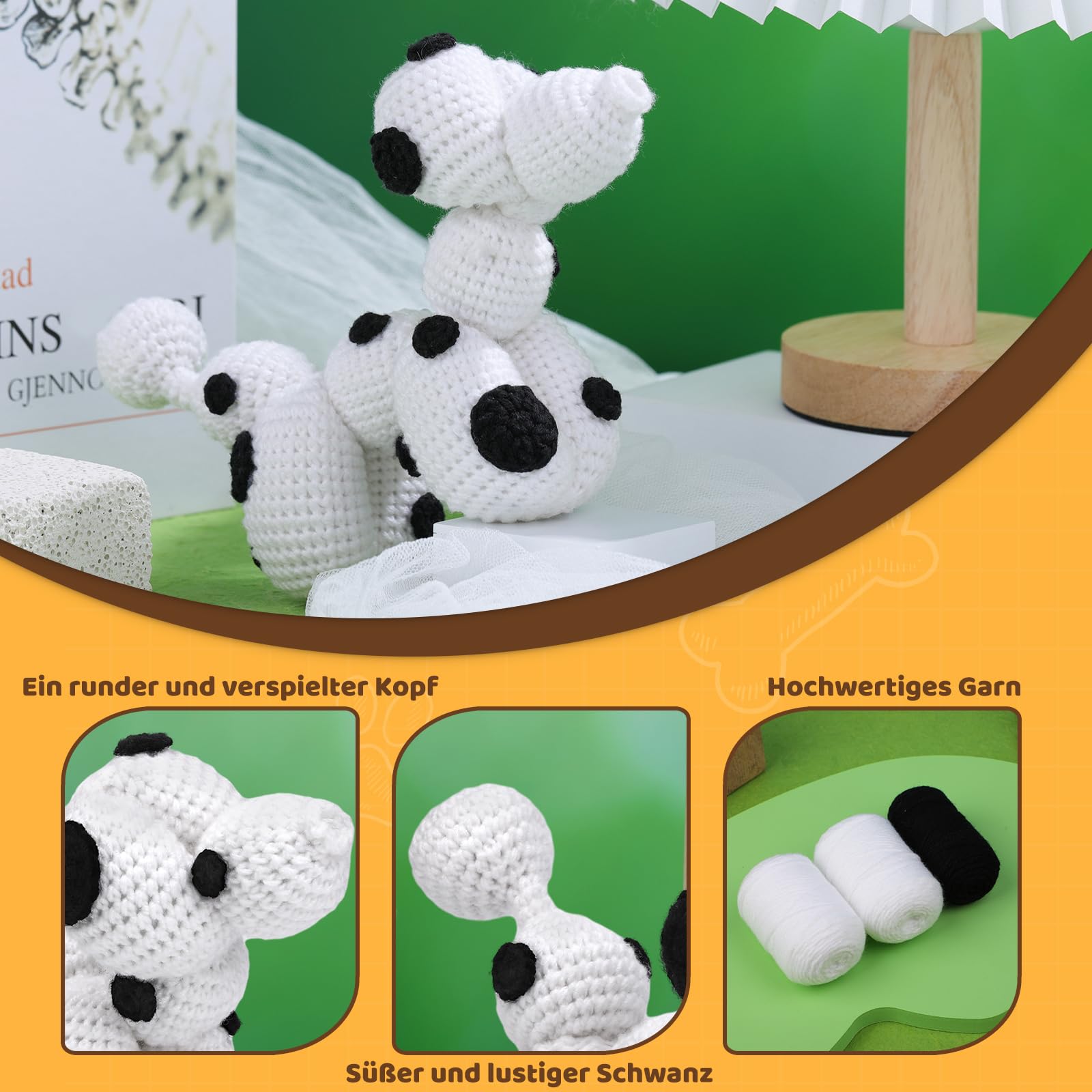 Kit Crochet Débutant Renard - Kit Complet Avec Tutoriels Vidéo Et Accessoires Pour Créer Un Animal Mignon