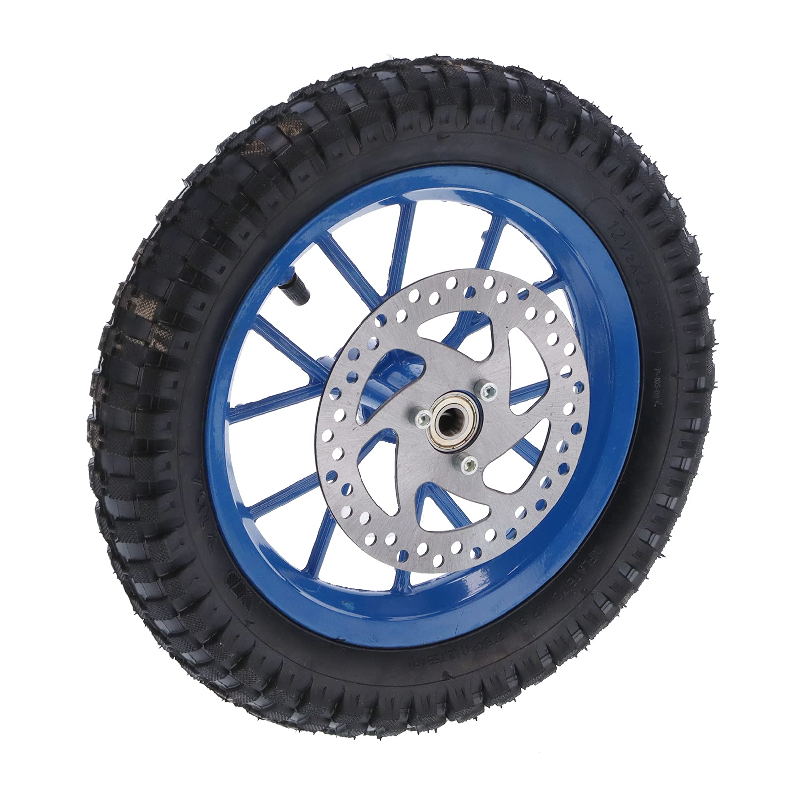 12.5"x2.75" Front Replacement Tire for Pocket Bikes – High-Grip Rubber Wheel with Quick-Install Design, Compatible with Choppers & Scooters