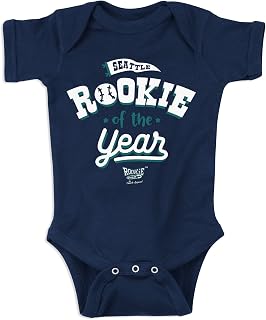 Rookie of The Year Baby Apparel for Seattle Baseball Fans (NB-7T)