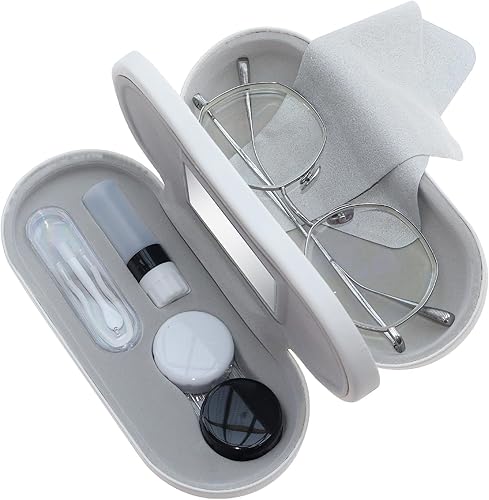 2in1 Glasses & Contact Lens Case