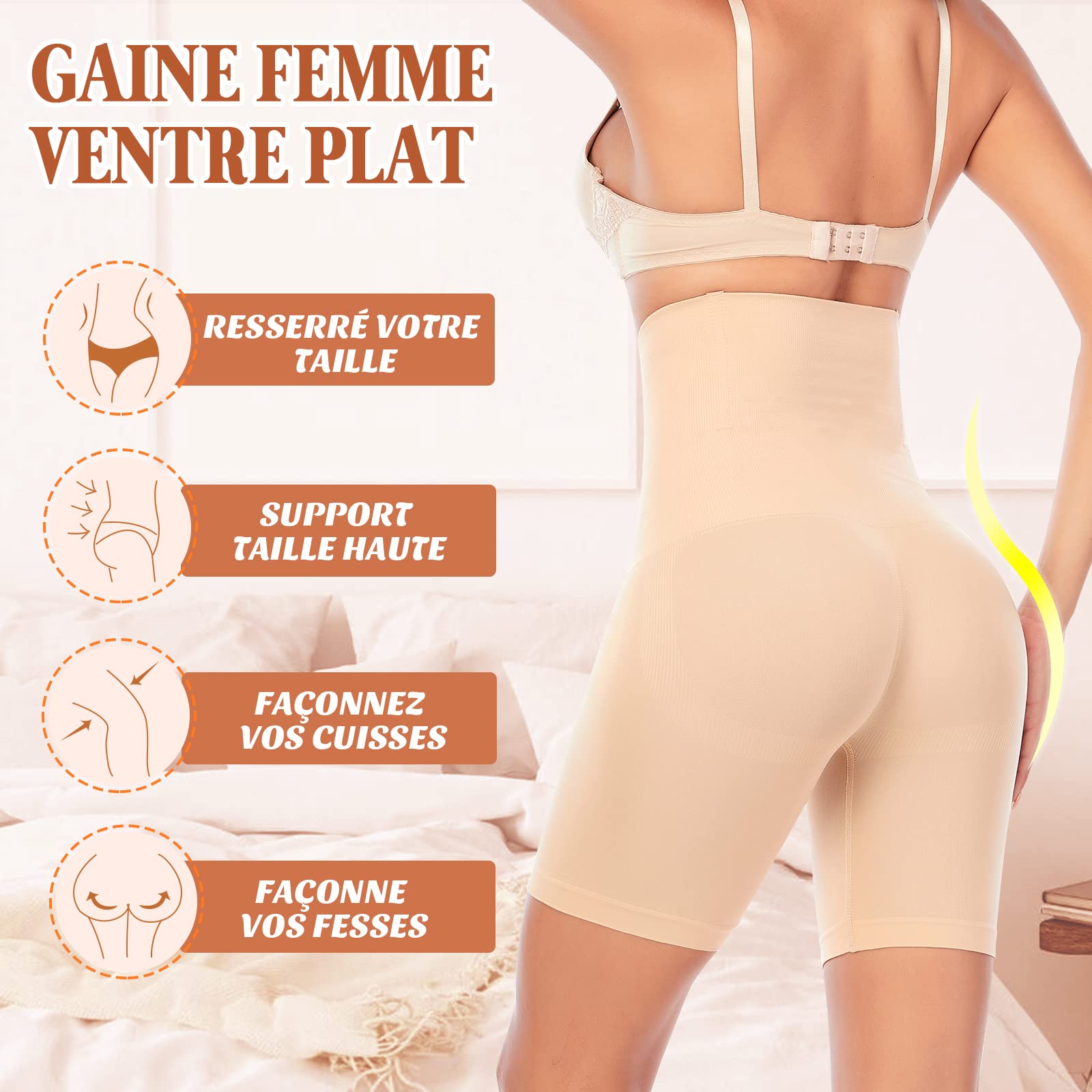 Femme Culotte Gainante 0049-XL NGNGNG YYYYOOOOOOO
