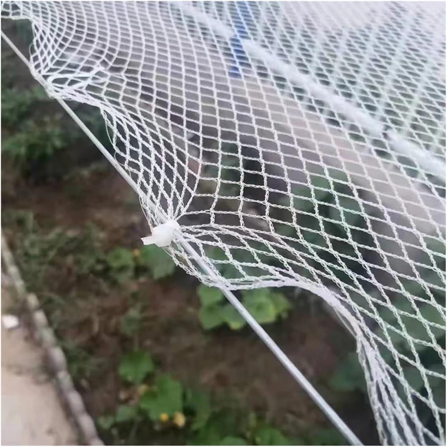 Nylon Anti Bird Netting 0.5 Mesh Nylon Bird Barrier Net Ideal Grapevine Defense Solution Reusable Protective Garden Netting Anti(1x10m)