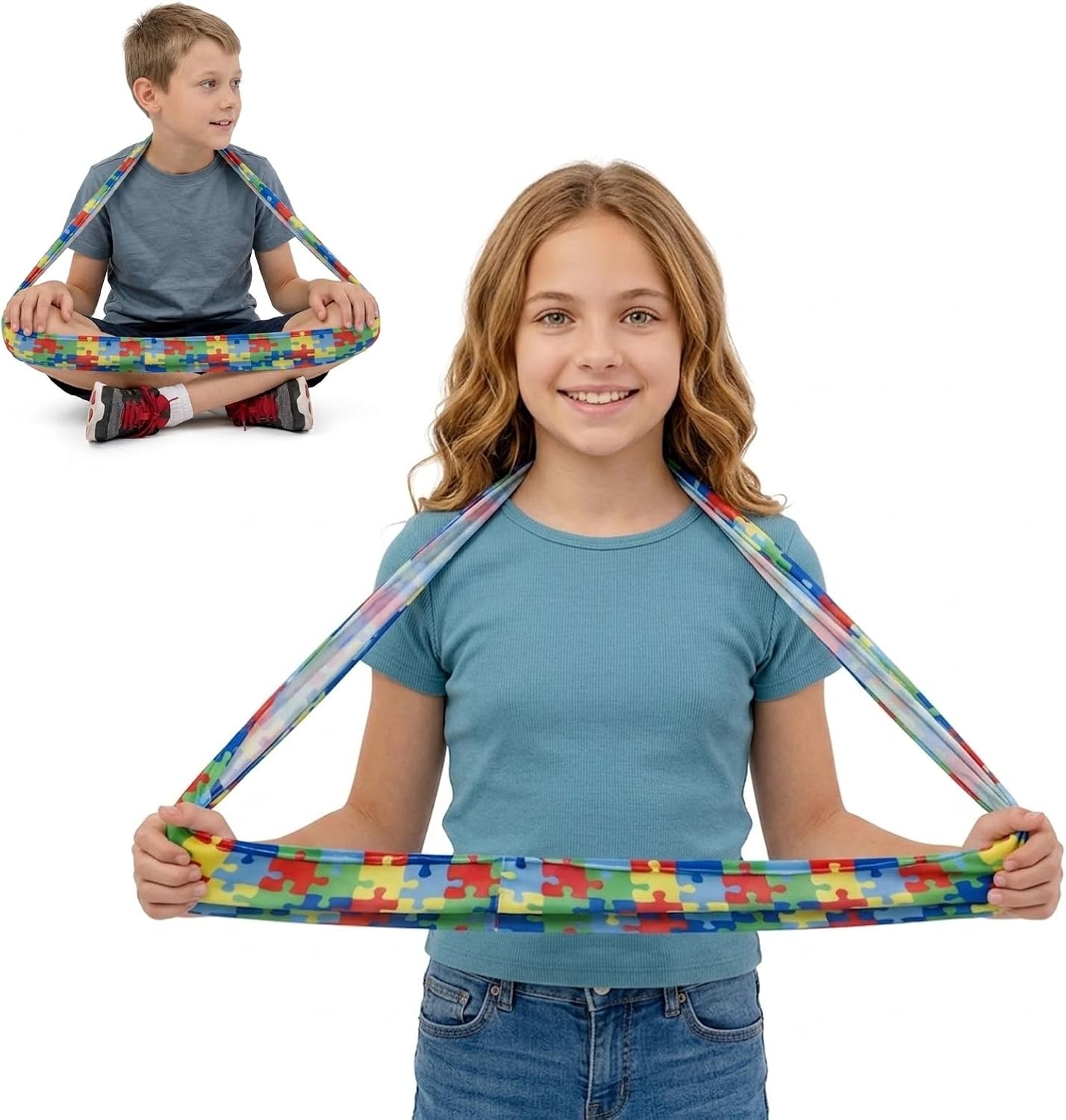 Sensory Bouncy Band, ADHD Tools, 30 Inch Autism Sensory Toys