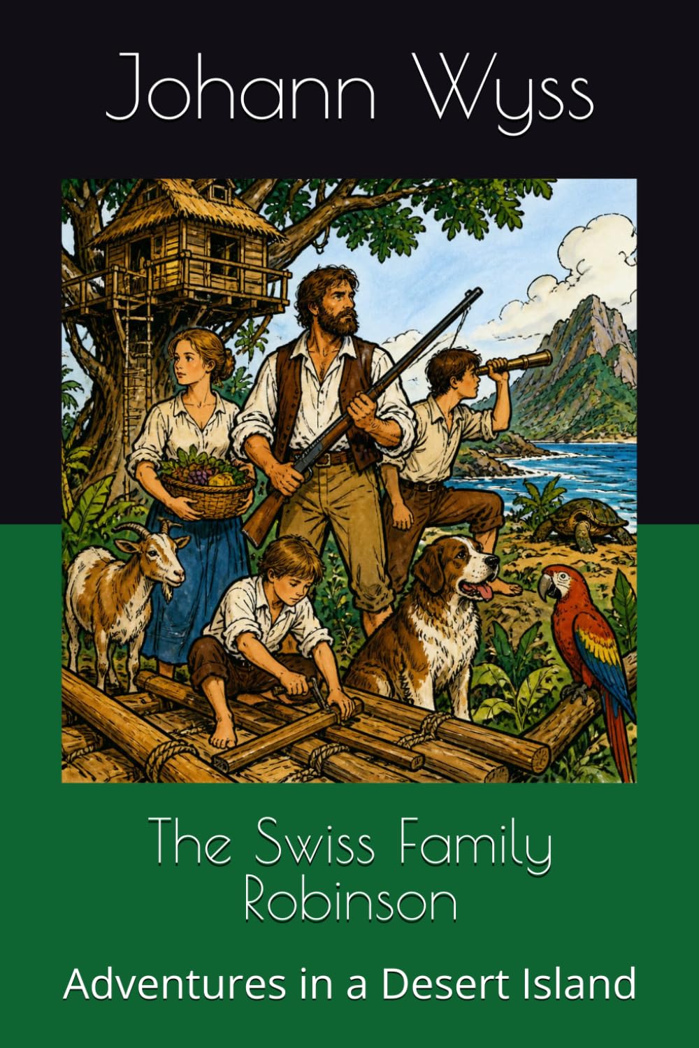 The Swiss Family Robinson: Adventures in a Desert Island