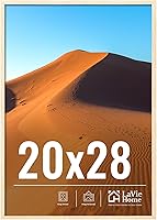 Vista 75 de LaVie Home Marco de fotos de 2 x 3, marco de fotos negro de 2 x 3 con plexiglás HD, marco de visualización de 2 x 3, 1 paquete, colección clásica