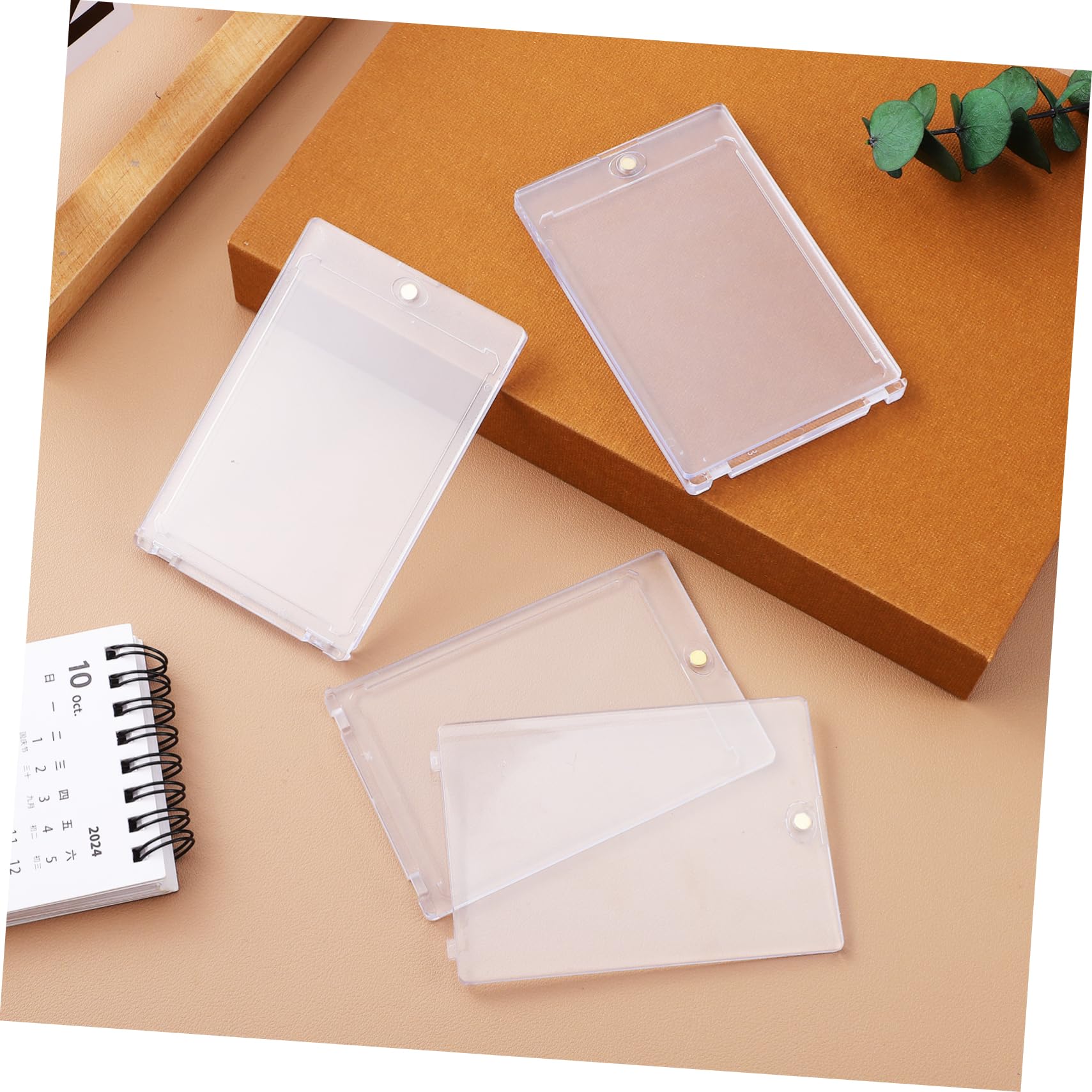 BESTonZON 18stücke Teiliges Magnetischer Kartenhalter Mit Uv-schutz Transparente Schutzhüllen Für Sammelkarten Baseballkarten Und Trading Cards Einfache Handhabung Und Klare Sichtbarkeit
