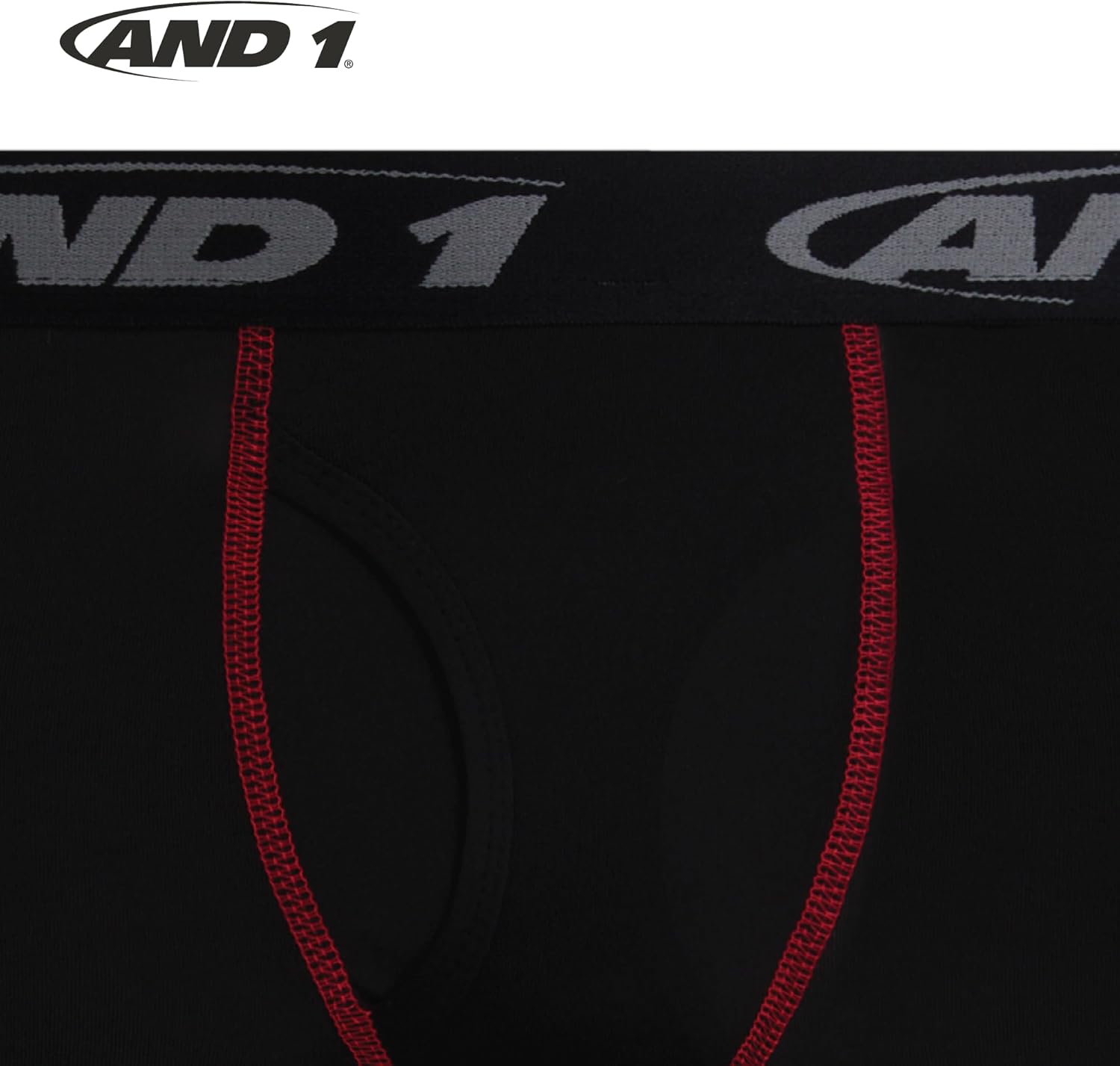 AND1 Boys Boxer Briefs - 5 Pack Performance Long Leg Boys Underwear Boxers with Functional Fly Pouch, 6" Inseam (Size: 6-18) - Image 6