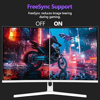 Amazon.com: Z Z-EDGE 27 inch Curved Gaming Monitor, FHD