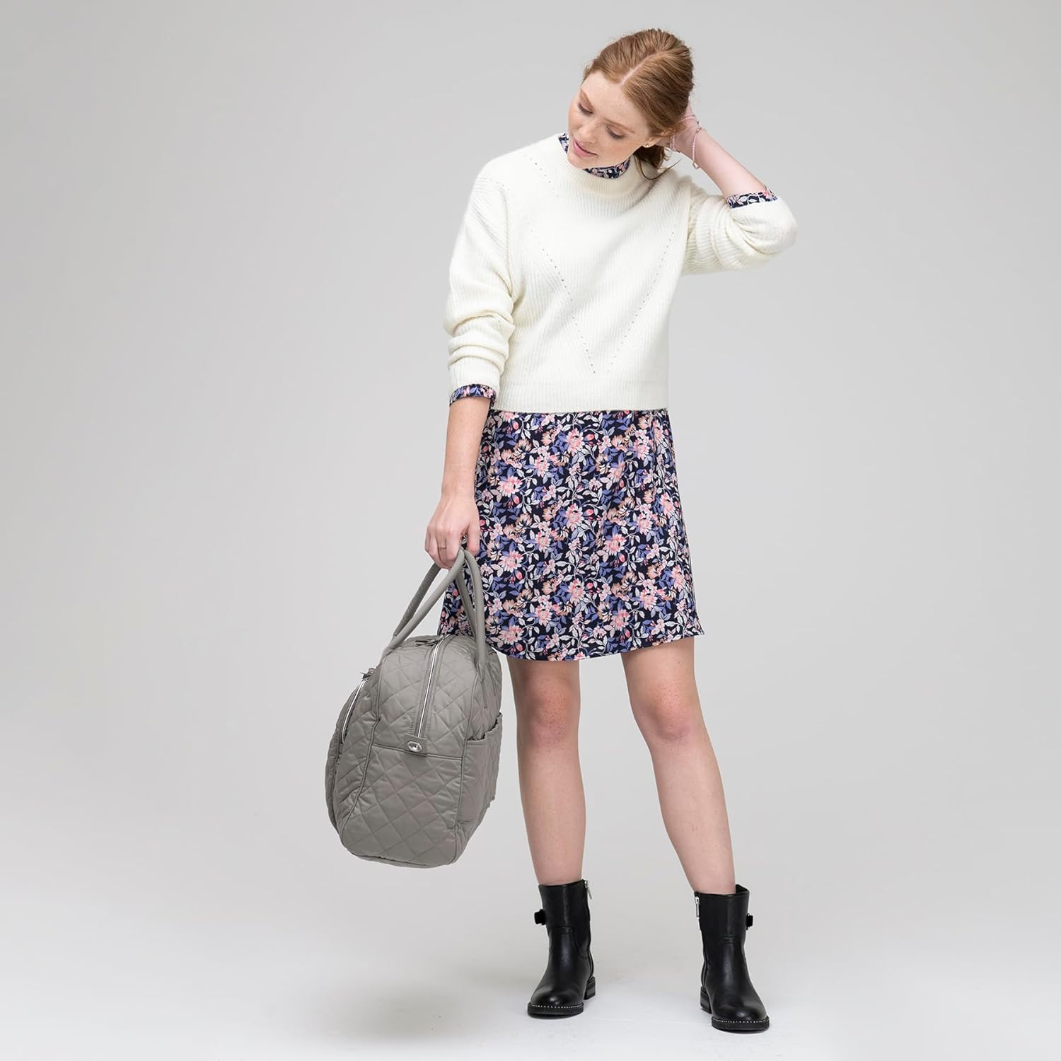 Women's Performance Twill Weekender Travel Bag - Image 6