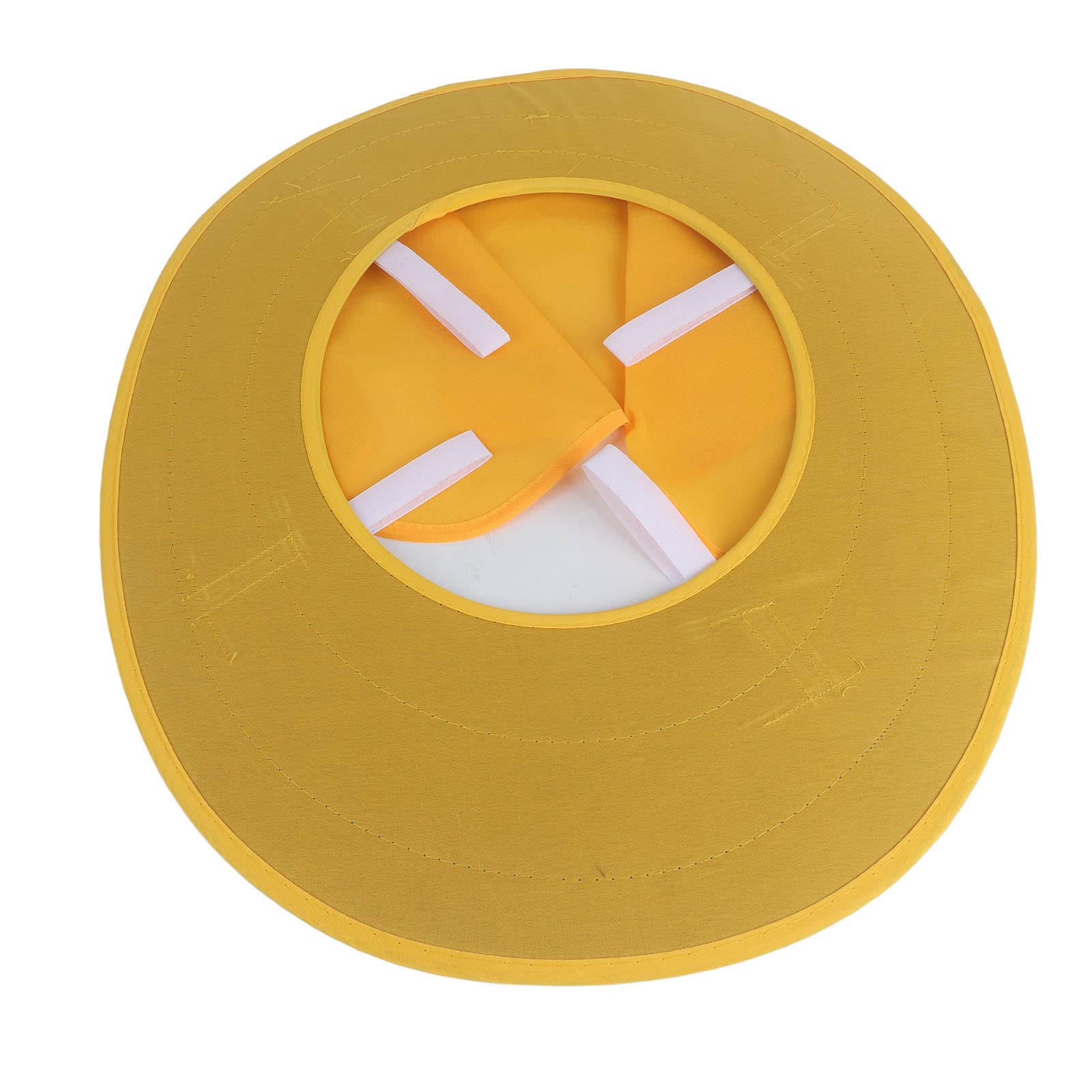 Shade Hard Hat, Foldable Reflective Safety Hat Widened Brim Fiber Lightweight Orange for Light Blocking