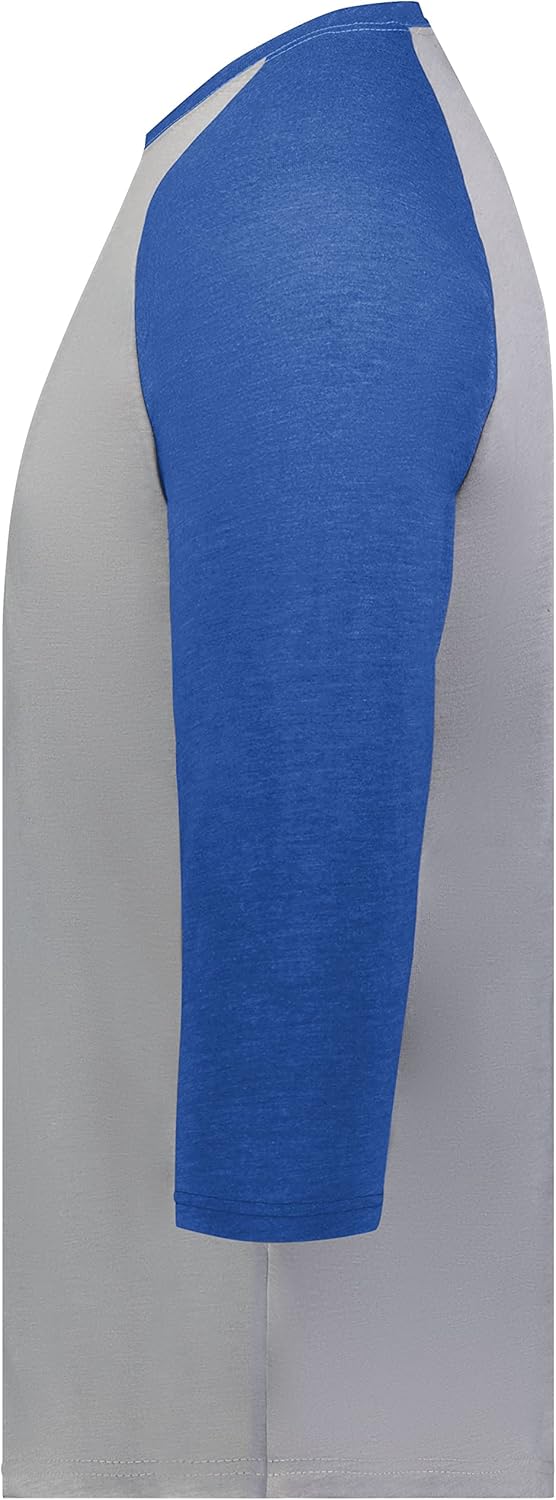 Augusta Sportswear Mens Gameday Vintage 3/4 Tee - Image 3