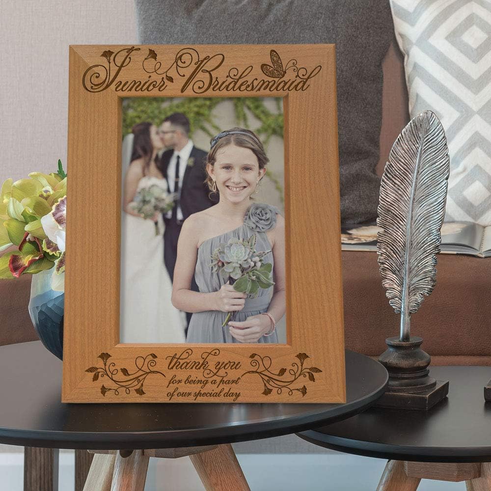 KATE POSH - Junior Bridesmaid - Thank You for Being a Part of Our Special Day - Picture Frame (4x6 Vertical)