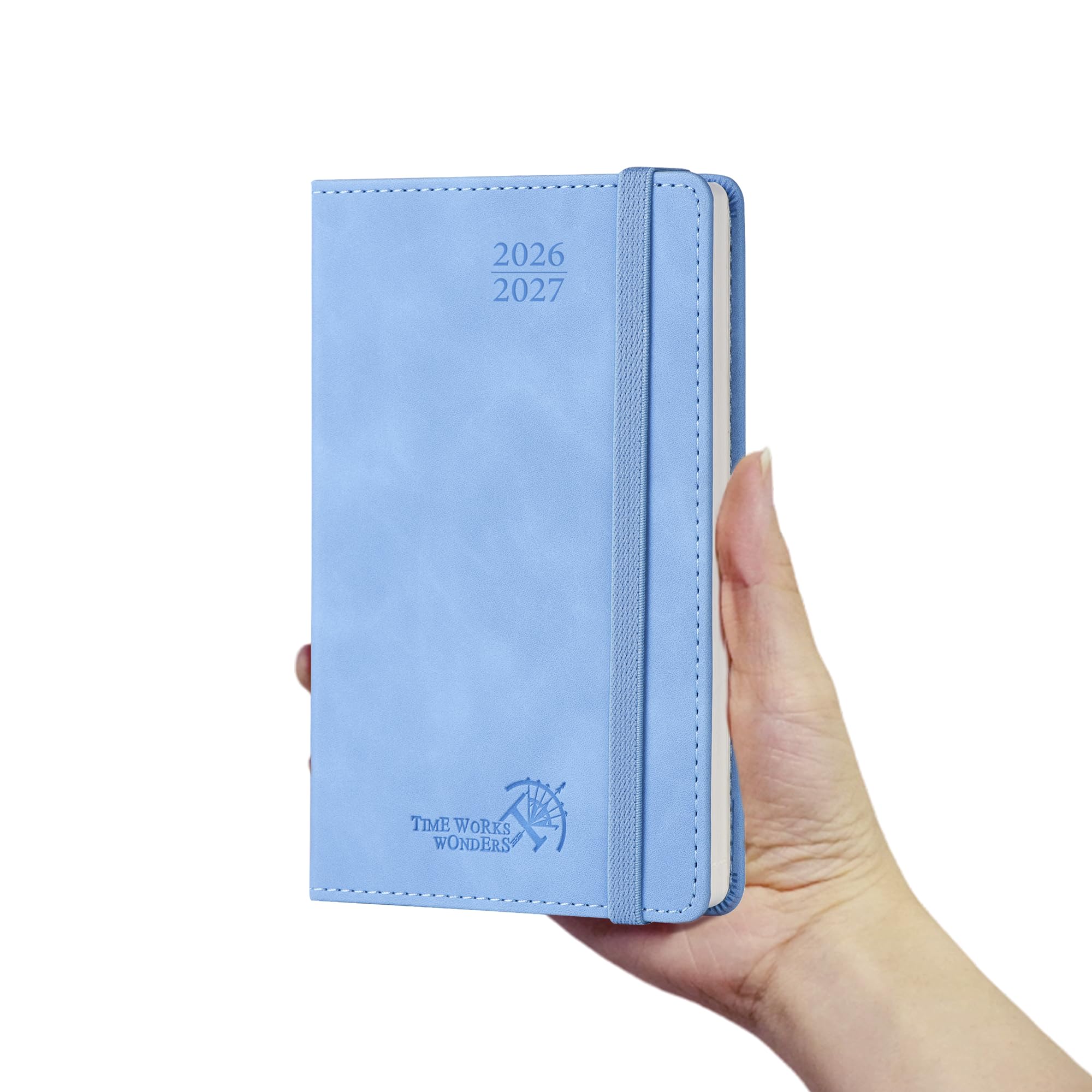 POPRUN 2026-2027 Pocket Planner (Size 4''x 6.25'') Pocket Calendar Notebook — image 1