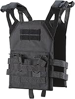 Vista 6 de Lancer Tactical Chaleco ligero para niños con placas de EVA para Airsoft Paintball al aire libre