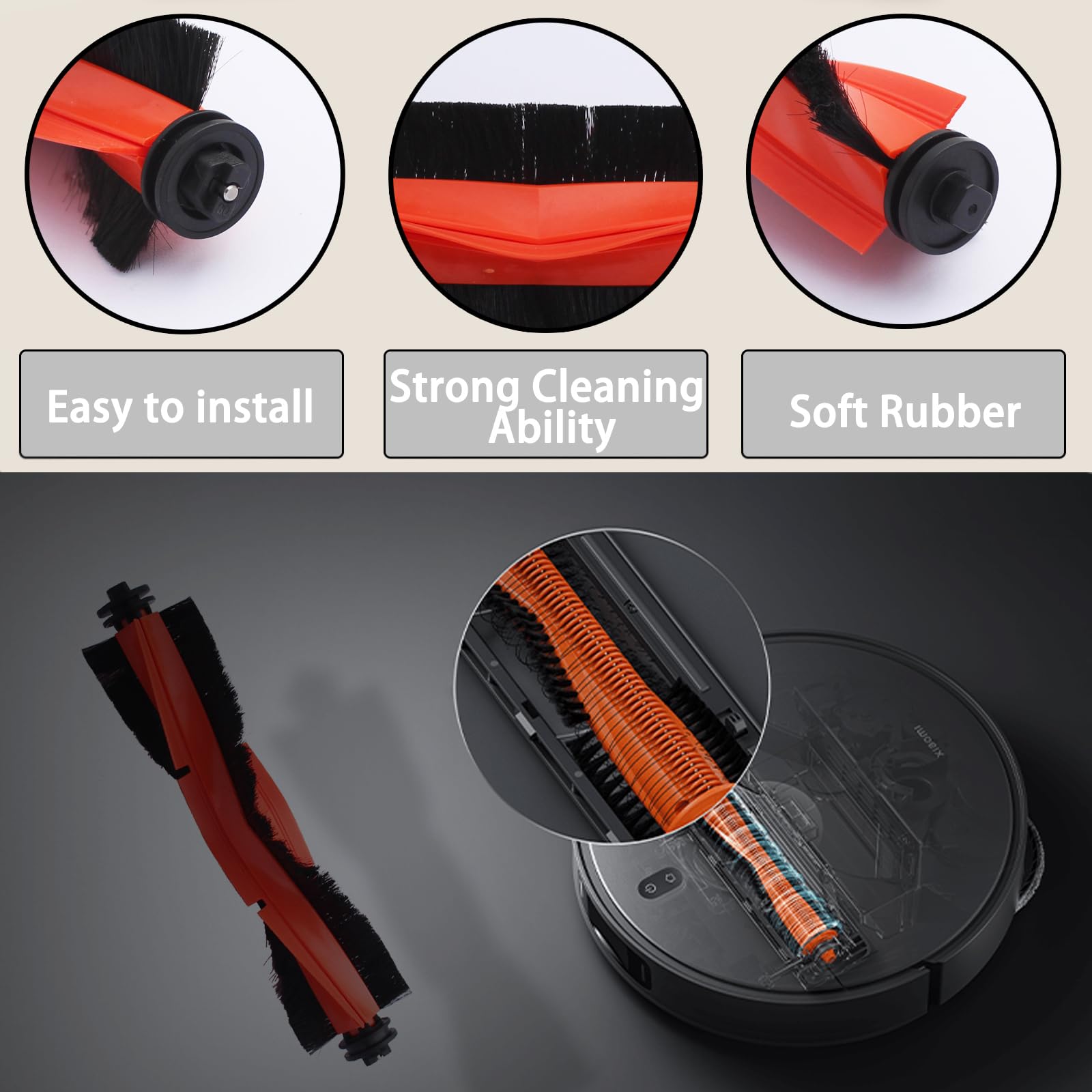 Xiaomi Robot Vacuum X20 HUAYUWA Kit Di Accessori Per Aspirapolvere Compatibile Con Xiao-Mi X20 Ricambi Compatibili Xiaomi X20 Max Pro