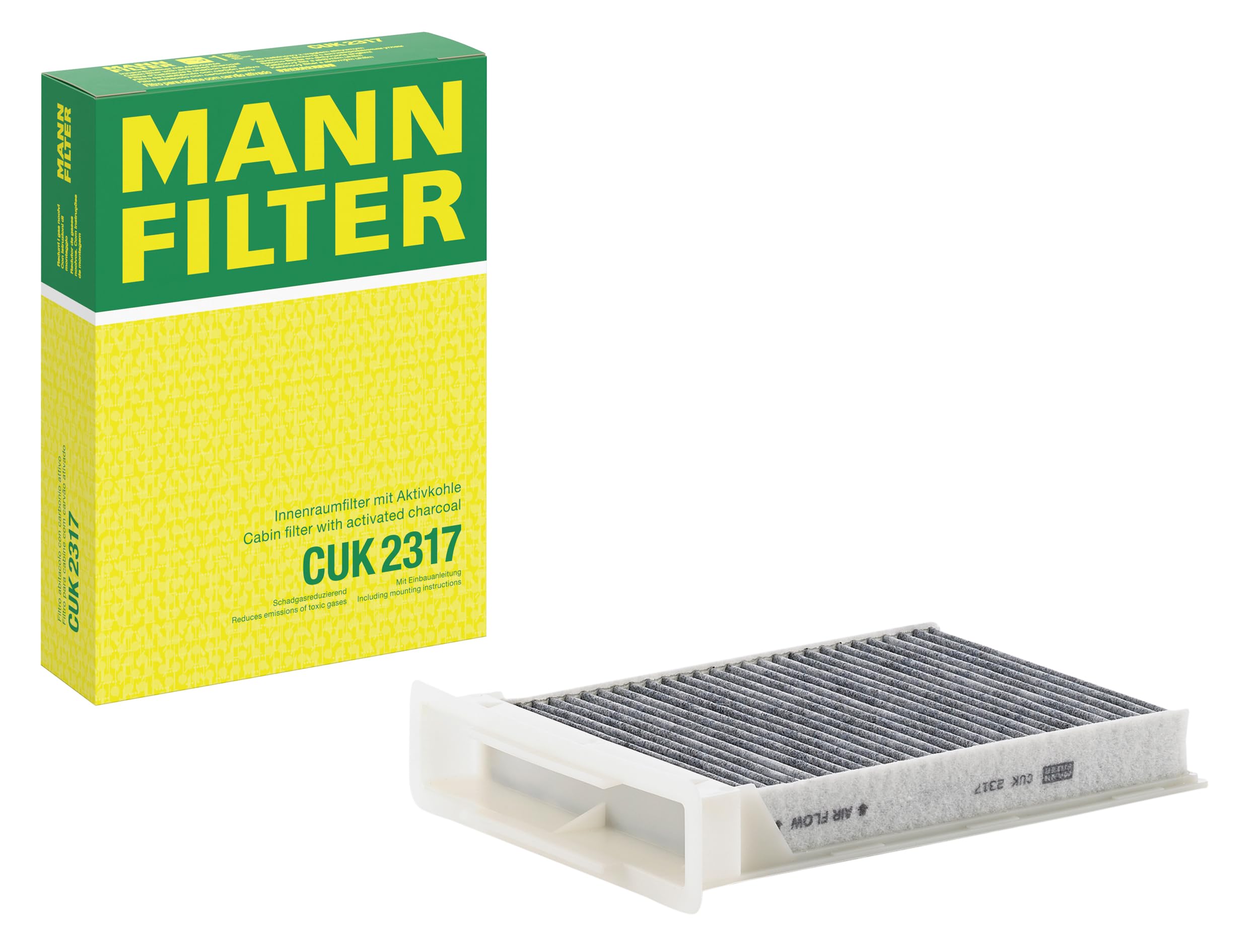 FILTER CABIN AIR CUK 2317 FOR PEUGEOT TOYOTA AYGO/Hatchback/Van CITROEN 1.0L 107