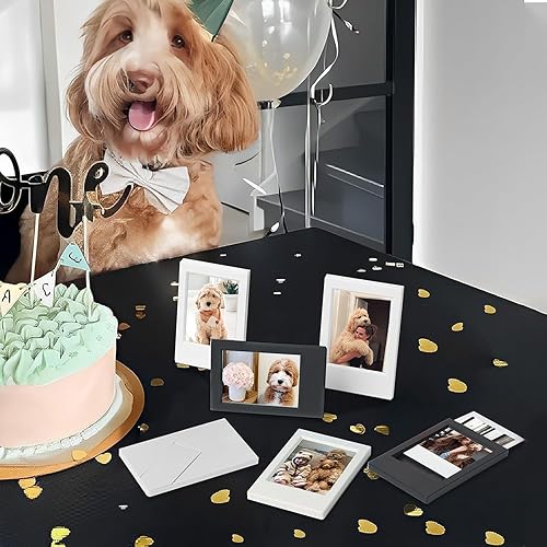 Vista 30 de WOGOZAN Mini marcos de fotos de 3 pulgadas para Fujifilm Instax Mini 12/11/99/90/9/8/7+/EVO Classic Polaroid 2.15 x 3.4 pulgadas, tamaño cartera