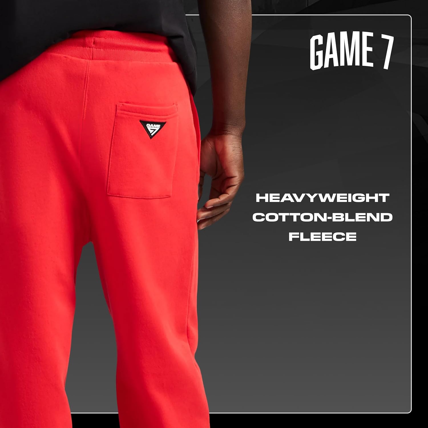 GAME 7 x NHL Men's Officially Licensed Casual Jogger Fleece Sweatpants with Pockets - Image 6