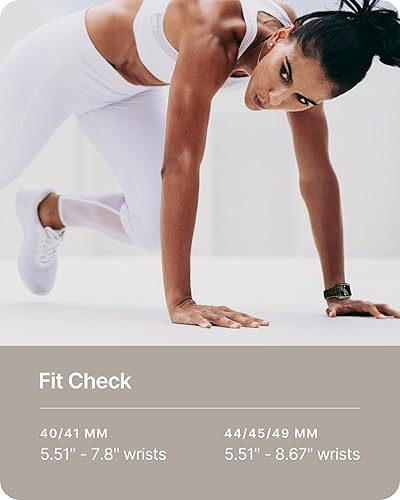 Miniatura 7 de Fullmosa - Correas compatibles con Apple Watch de 45 mm y 44 mm Series 987654SE3SE2SE, correa de TPU resistente para iWatch de grado militar con