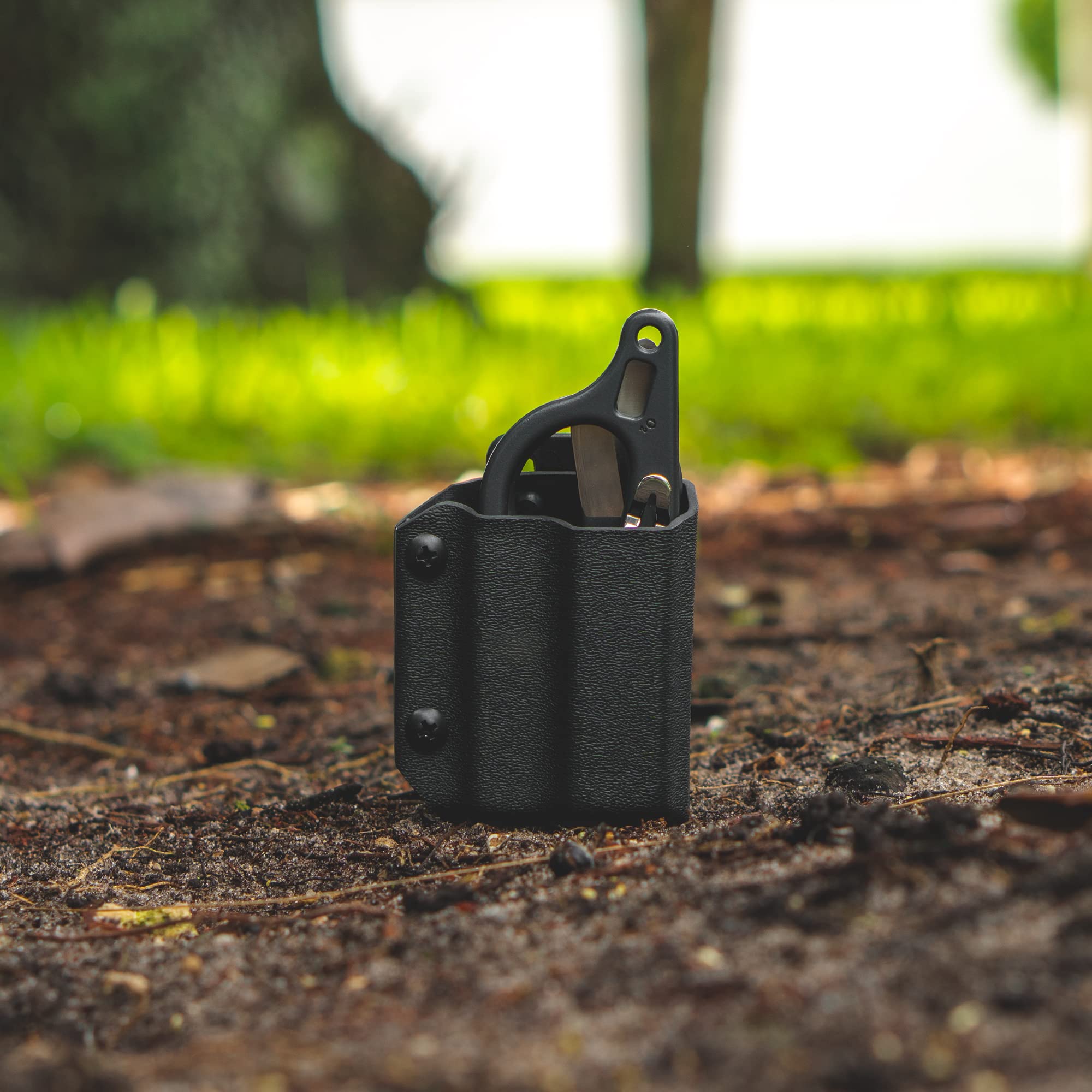 Clip & Carry Kydex Étui pour outils multifonctions Leatherman Raptor Responde, fabriqué aux États-Unis (outil multifonction non fourni) EDC Étui de protection pour outils multifonctions Noir