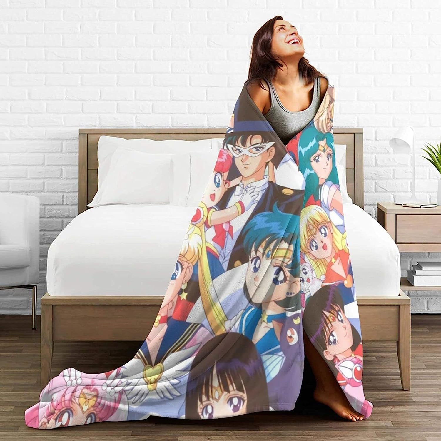 美少女戦士セーラームーン ブランケット Blanket フランネル ふんわり 