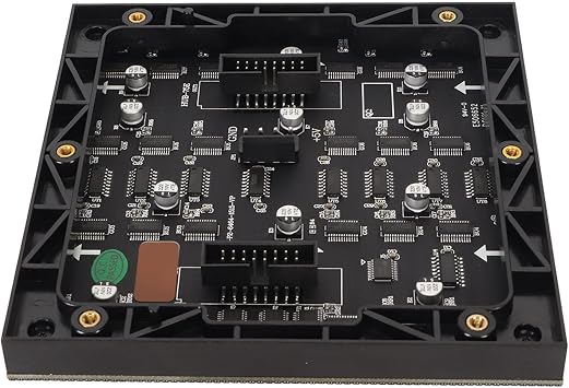 RGB LED Matrix Panel 64 x 64, 4096 Dots Resolution, 2mm Pitch, Full Color, Support for RPI Pi Pico ESP32, etc. Adjustable Brightness, Chainable Design