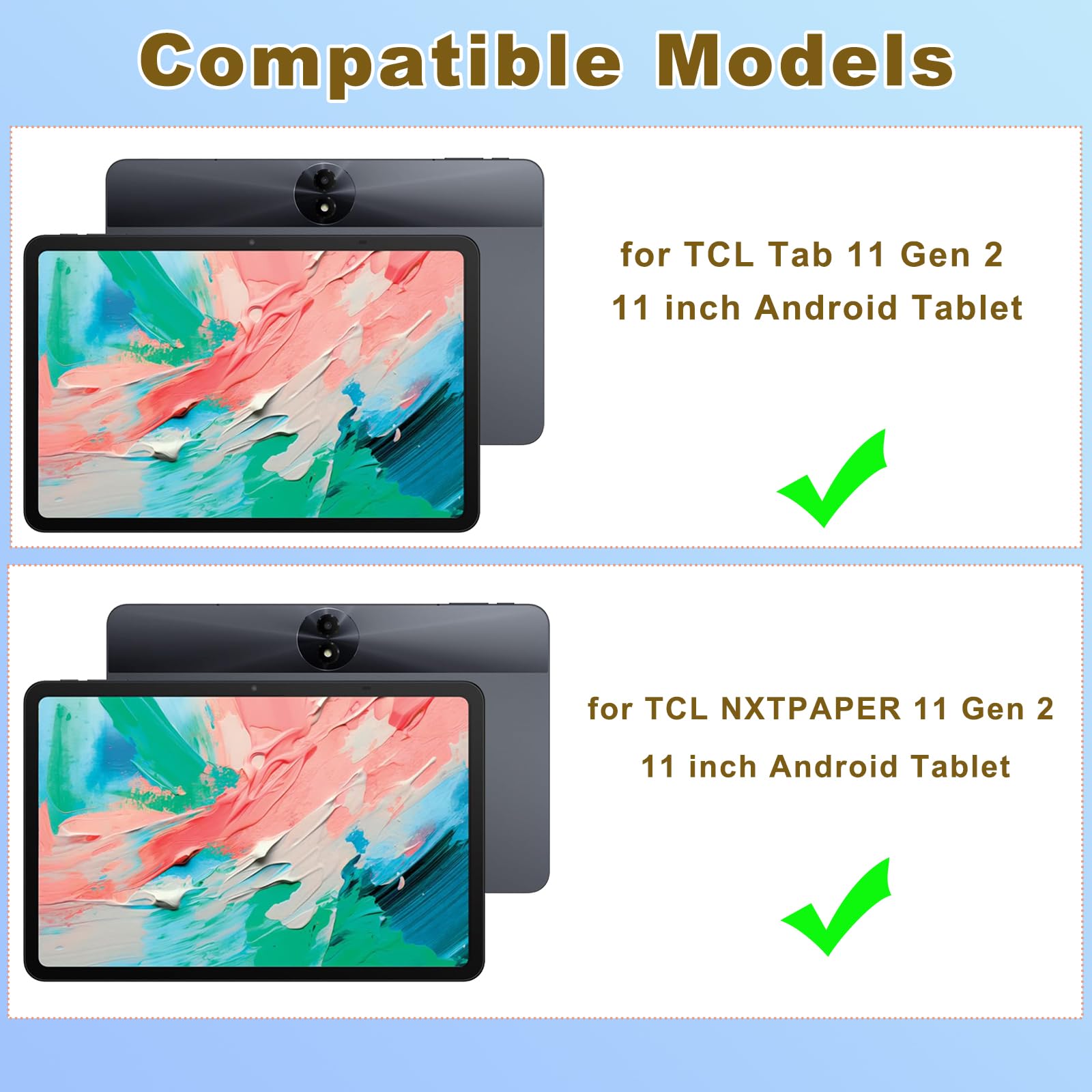 Amazon.co.jp: ATOOZ TCL NXTPAPER 11 Gen 2 タブレットケース 11