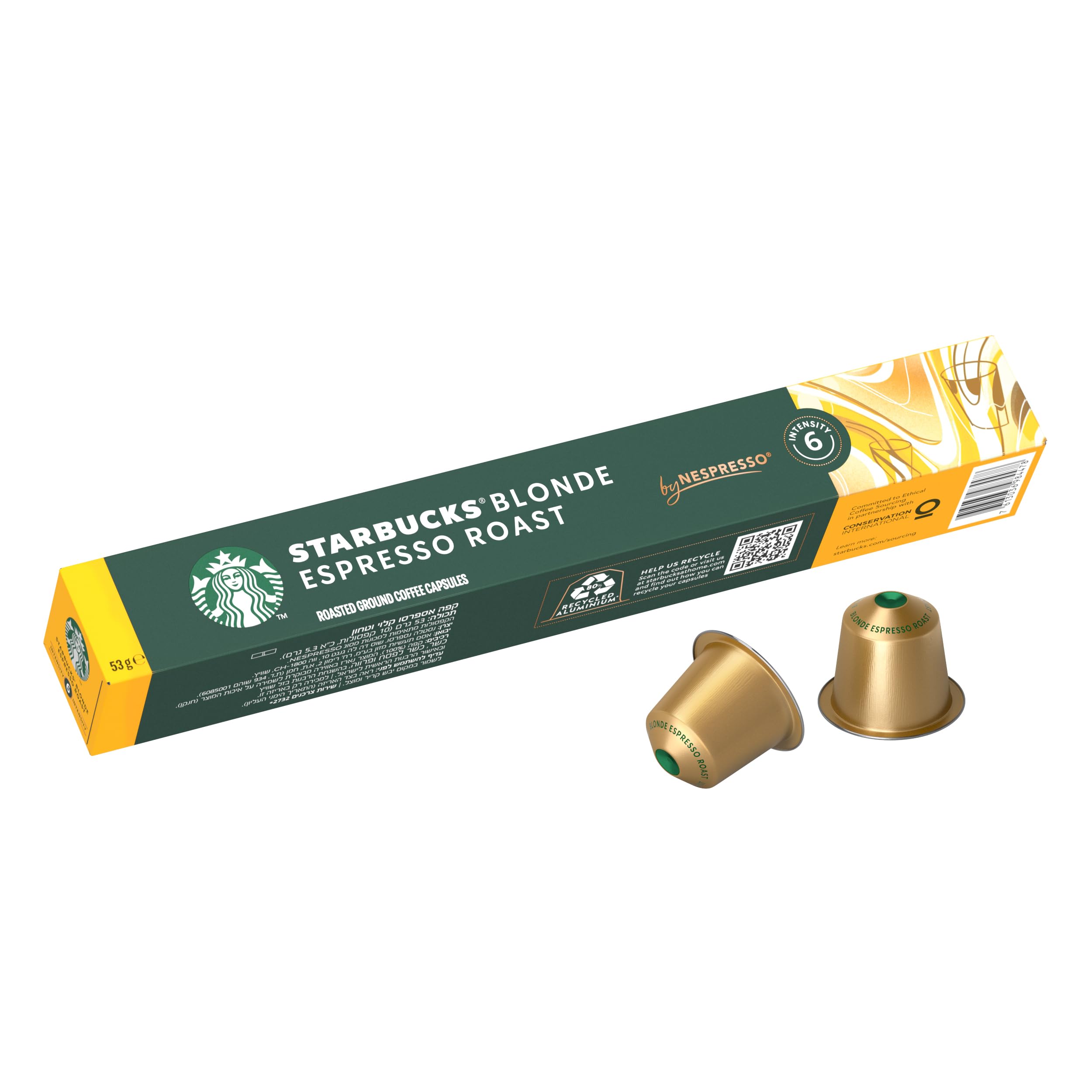 STARBUCKS by NESPRESSO Café Blonde Espresso Roast 120 kapsułek