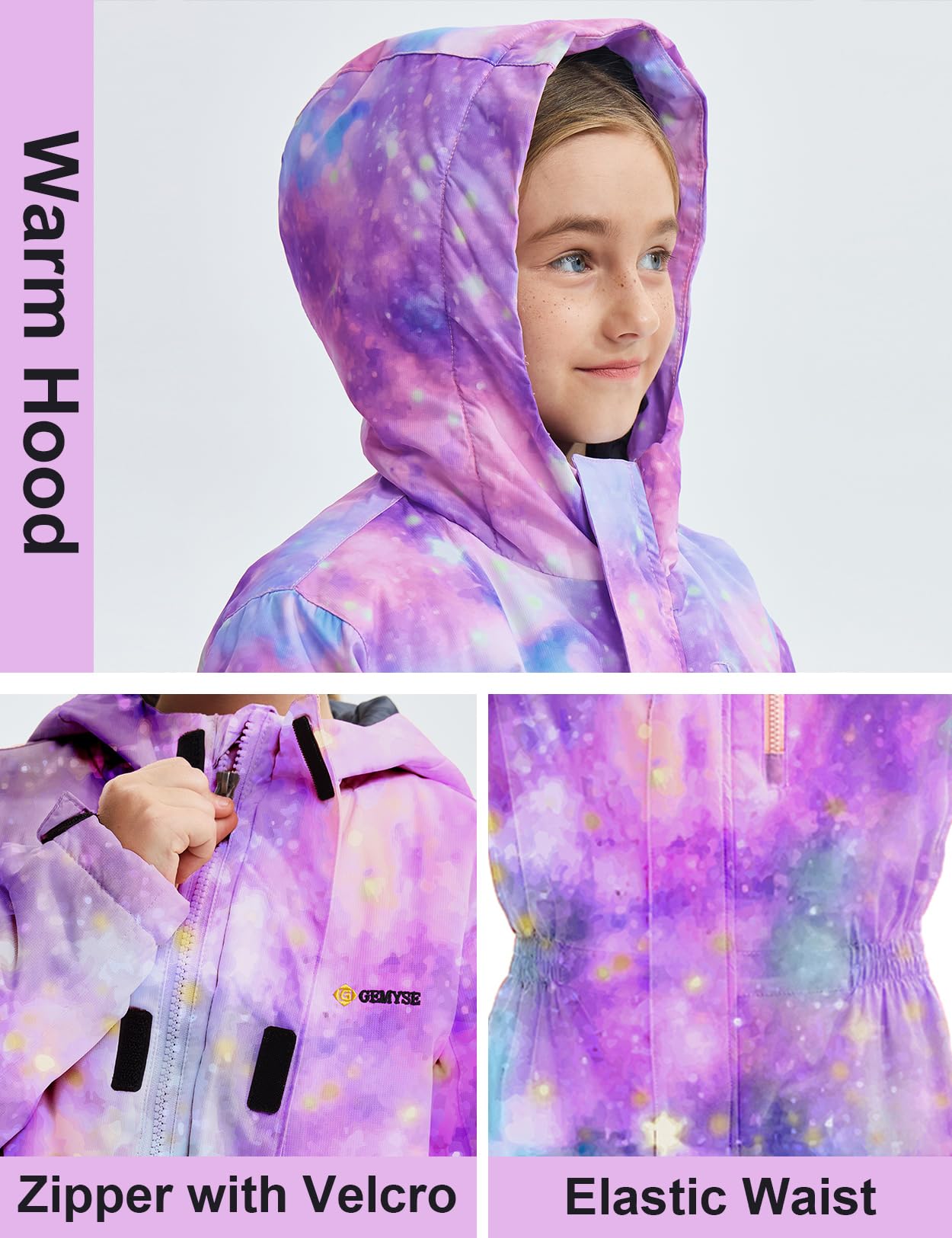 GEMYSE Cfy009kid Enfants Combinaisons de ski Mixte enfant