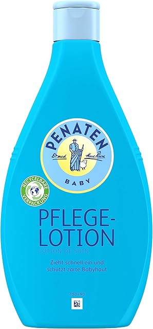 Penaten Balsam do pielęgnacji skóry dziecka, delikatna pielęgnacja i szybkie wchłanianie nawilżenia dla delikatnej skóry dziecka (1 x 400 ml)