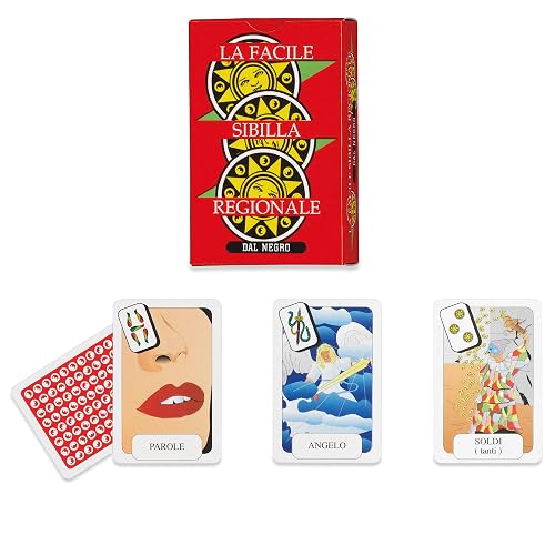 Dal Negro 043005 - Cartas de Juego fácil Sibila Regional, Multicolor