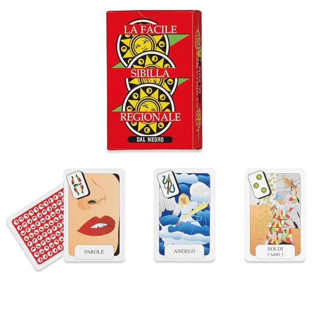 Dal Negro 043005 - Cartas de Juego fácil Sibila Regional, Multicolor