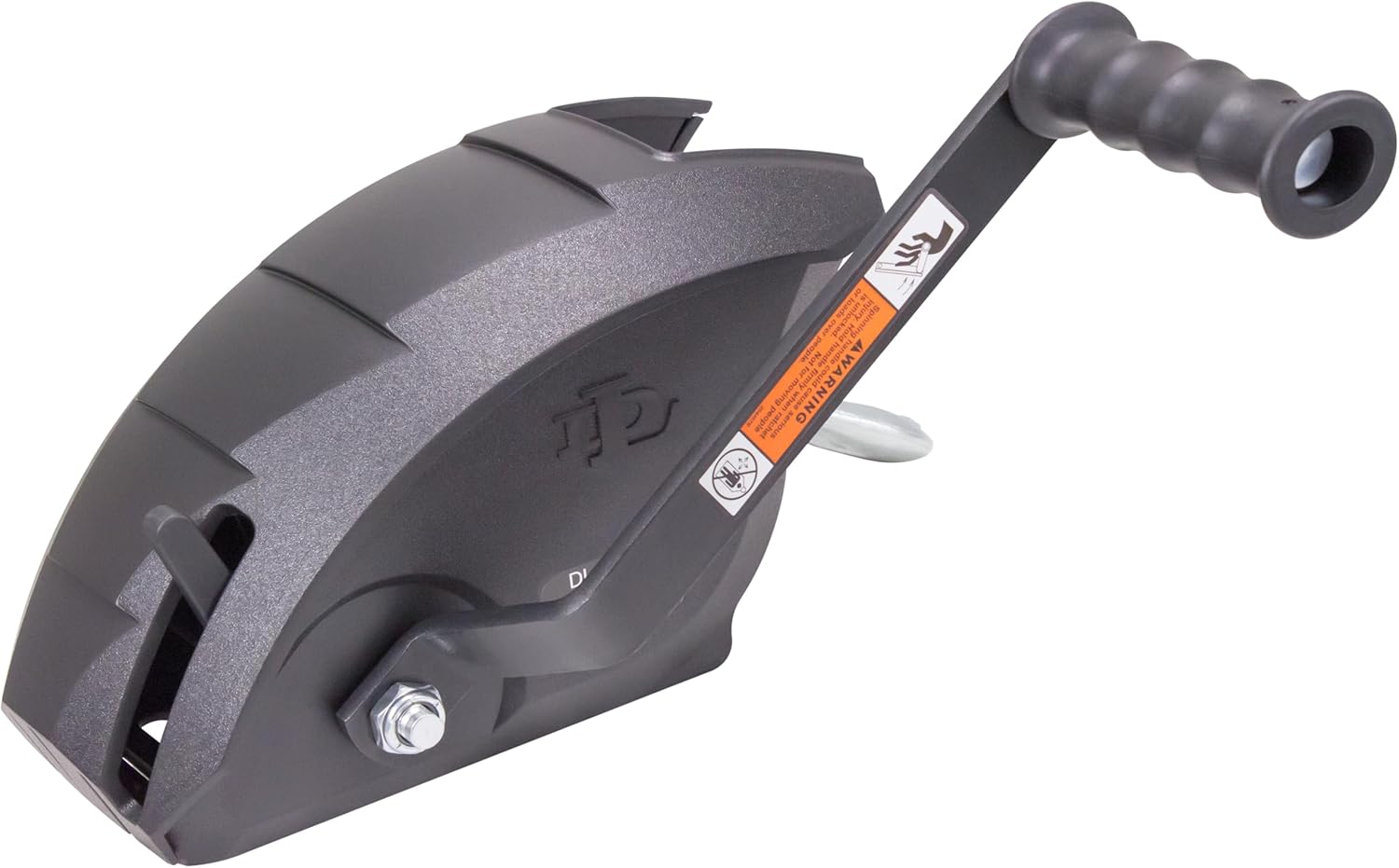 Dutton-Lainson Company - Pulling Winch (DLx1500FC) - Full Cover Rust Resistant Finish for Horizontal Pulling, Lifting and Heavy Equipment - 1500 lb Capacity, 9-1/2" Handle, 20ft Strap - Made in USA