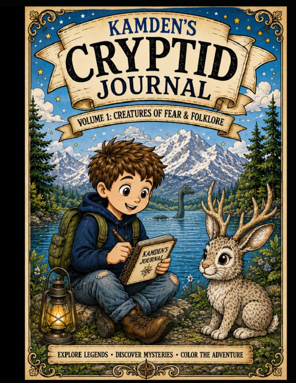 Kamden’s Cryptid Journal: Volume 1: Creatures of Fear & Folklore