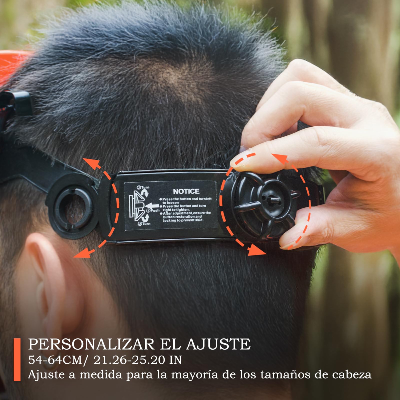 Careta Desbrozadora con Doble visera (Transparente EN16321-1 + Malla EN16321-3) y Orejeras EN352-1 Certificado CE Para Jardinería, Carpintería y Desbrozadoras