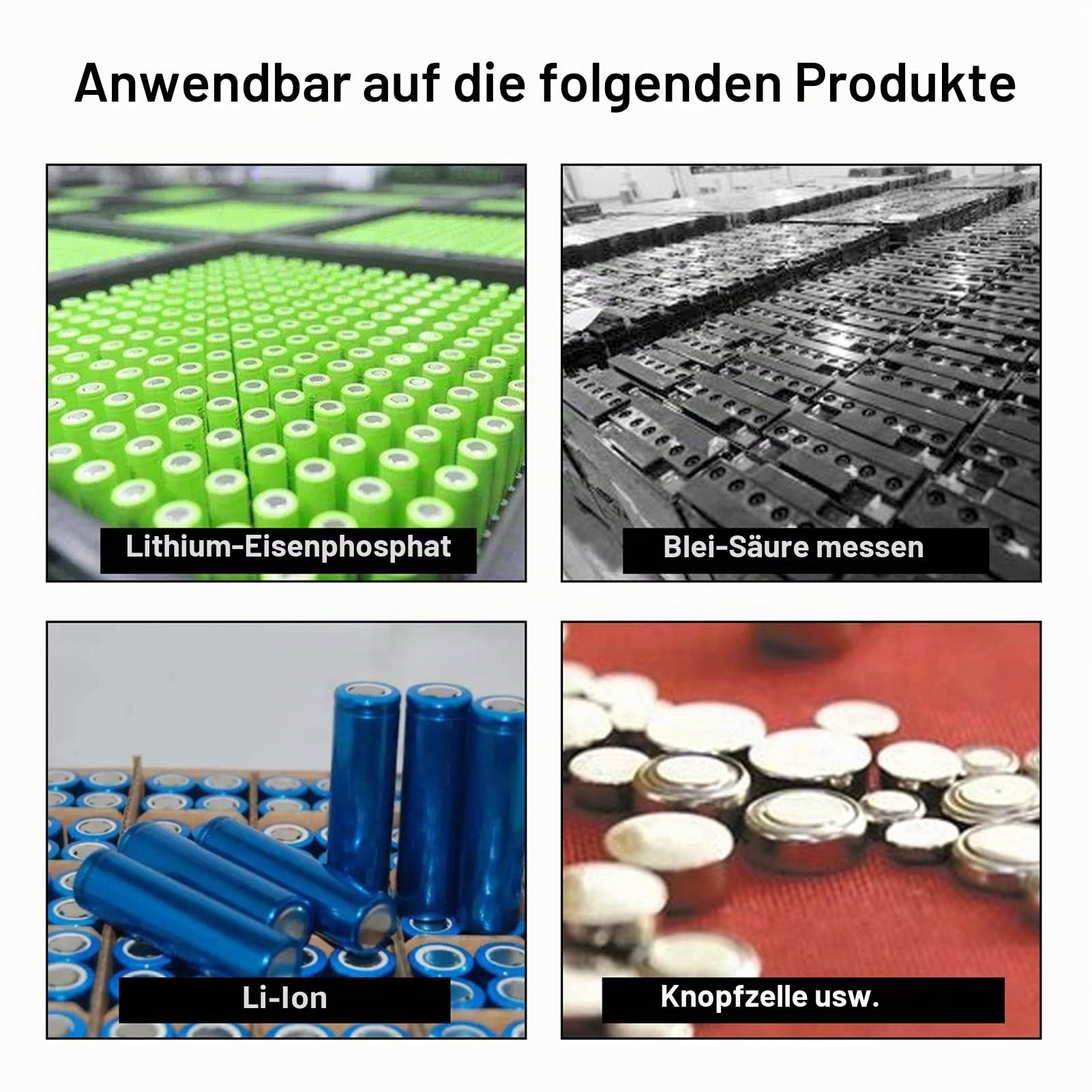 YR1035 Hochpräzise schnelle Lithiumbatterie interner Widerstand Testwerkzeug Gruppe für 100V Elektrofahrzeuge