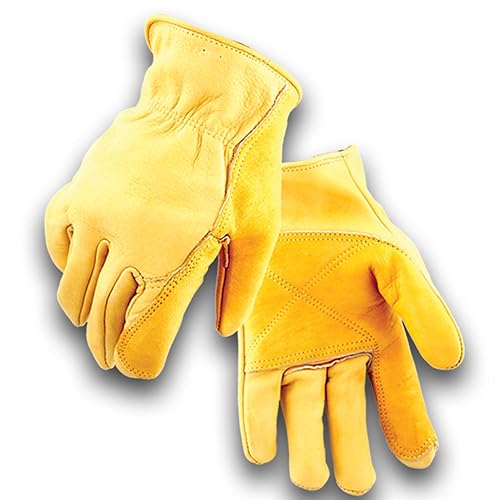 Iron Fencer Leather Work Glove - 207 Medium Cowhide Leather