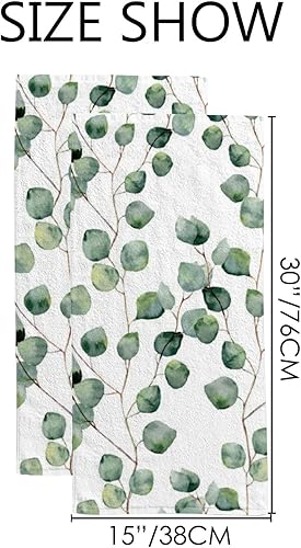 Vista 65 de Juego de 2 toallas de mano de baño, toallas de mano de girasol, toalla de cara floral amarilla, toallas decorativas suaves y absorbentes para baño