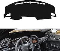 Vista 13 de x xotic tech Alfombrilla para Consola Central del Tablero Precortada Antideslizante Parasol Protector Solar Antirreflejos Alfombra Almohadilla