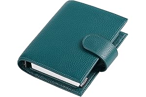 Moterm A7 Wallet Slim Genuine Leather Binder Organizer