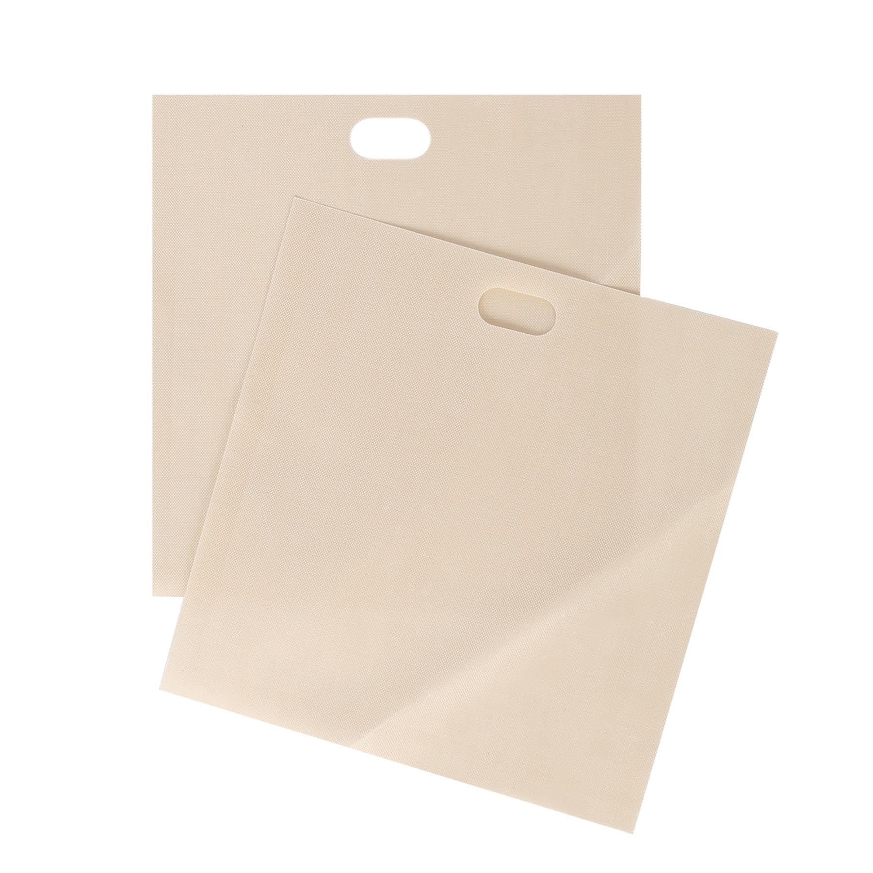 Ashley Housewares 2X Reusable Toaster Bags - Toasted Bread Slice Sandwich Cheese Toastie Toast Maker Kitchen Grill Food Pockets Pouches Liners - By Ashley