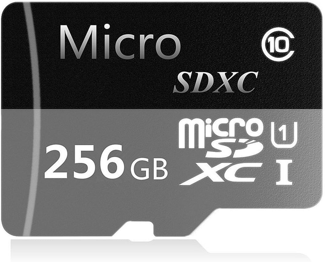 Generic256G Micro SD Card High Speed Class 10 Micro SD SDXC Card with Adapter