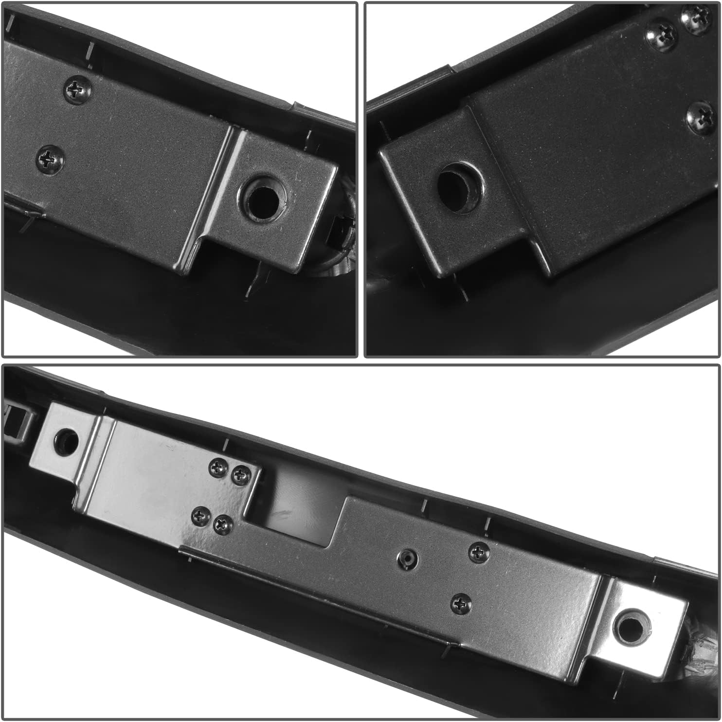 DNA MOTORING Front Right Side A Pillar Windshield Trim Interior Panel Molding Compatible with 04-08 F150/06-08 Mark LT, Ebony Black, 4L3Z1503598AAA, ZTL-Y-0295-BK