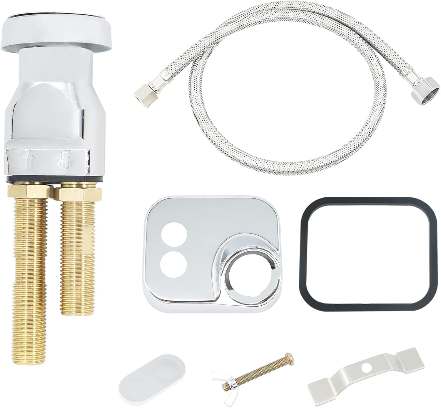 Shampoo Bowl Vacuum Breaker Kit 7Pcs Shampoo Bowl Faucet